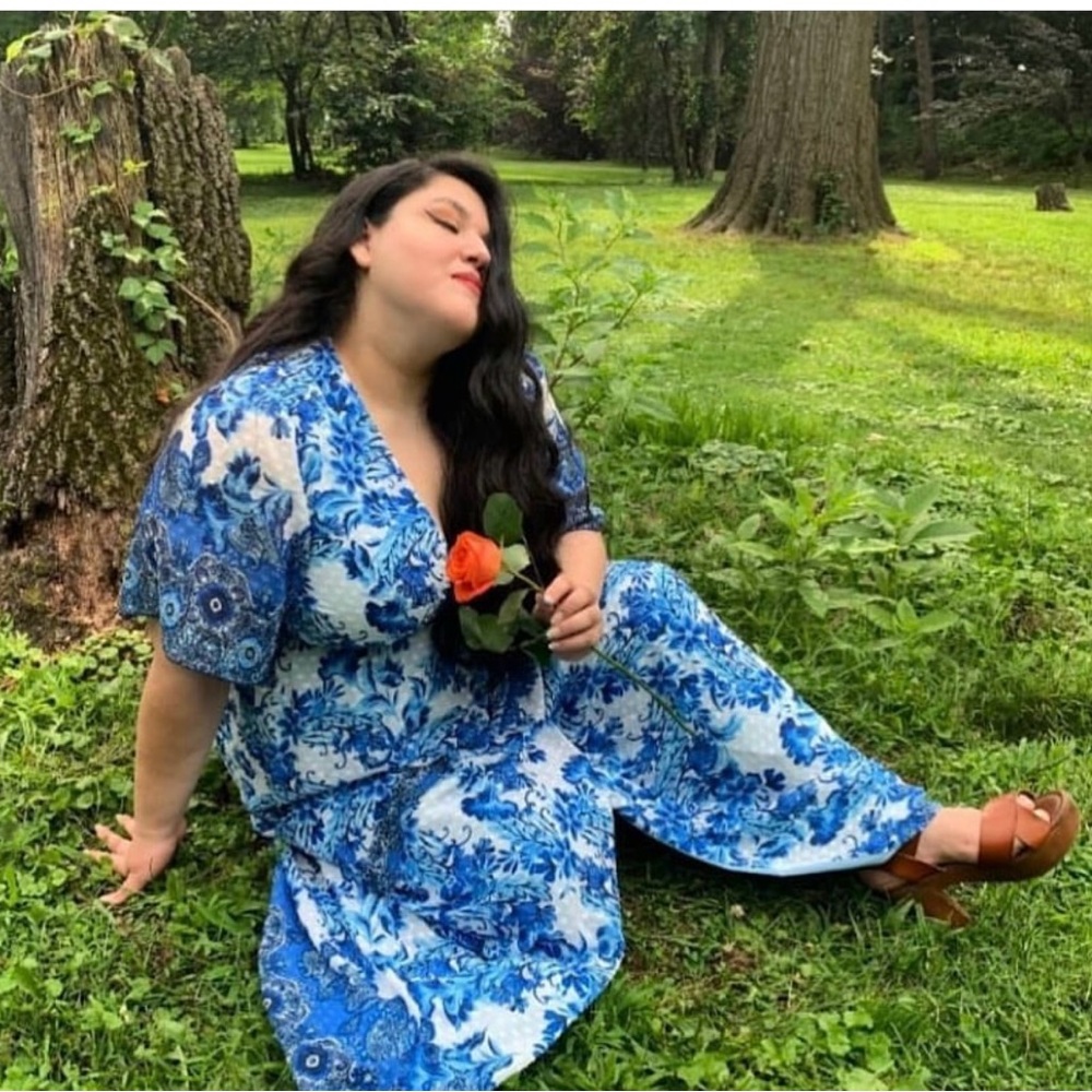 Maree Pour Toi Blue Floral